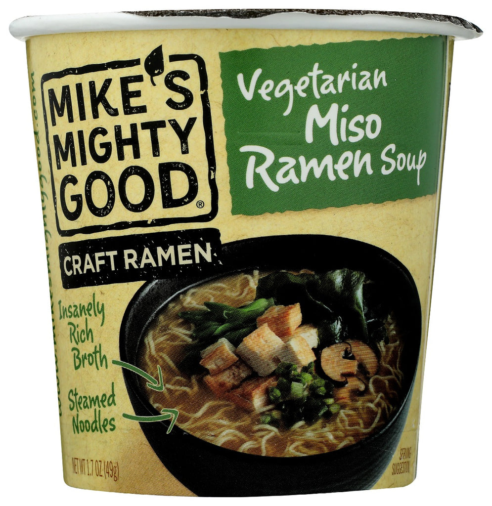 MIKES MIGHTY GOOD: Soup Miso Ramen Vegetarn, 1.7 oz