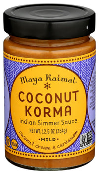 MAYA KAIMAL: Coconut Korma Sauce, 12.5 oz