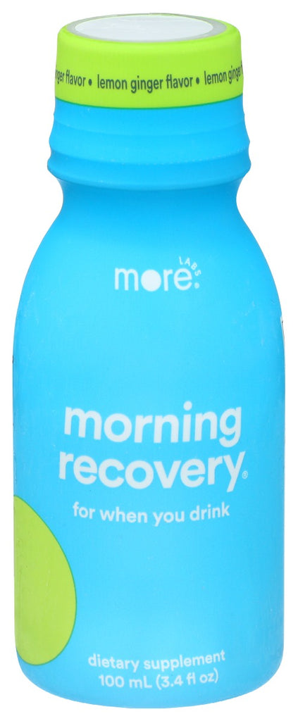 MORE LABS: Shot Morning Recovery Lemon Ginger, 3.4 oz