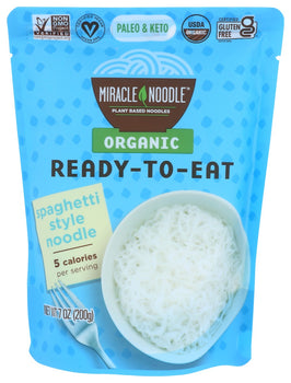 MIRACLE NOODLE: Ready To Eat Spaghetti, 7 oz