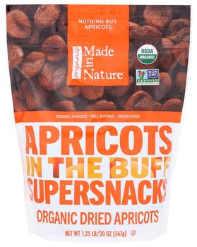 MADE IN NATURE: Organic Dried Apricots, 20 oz