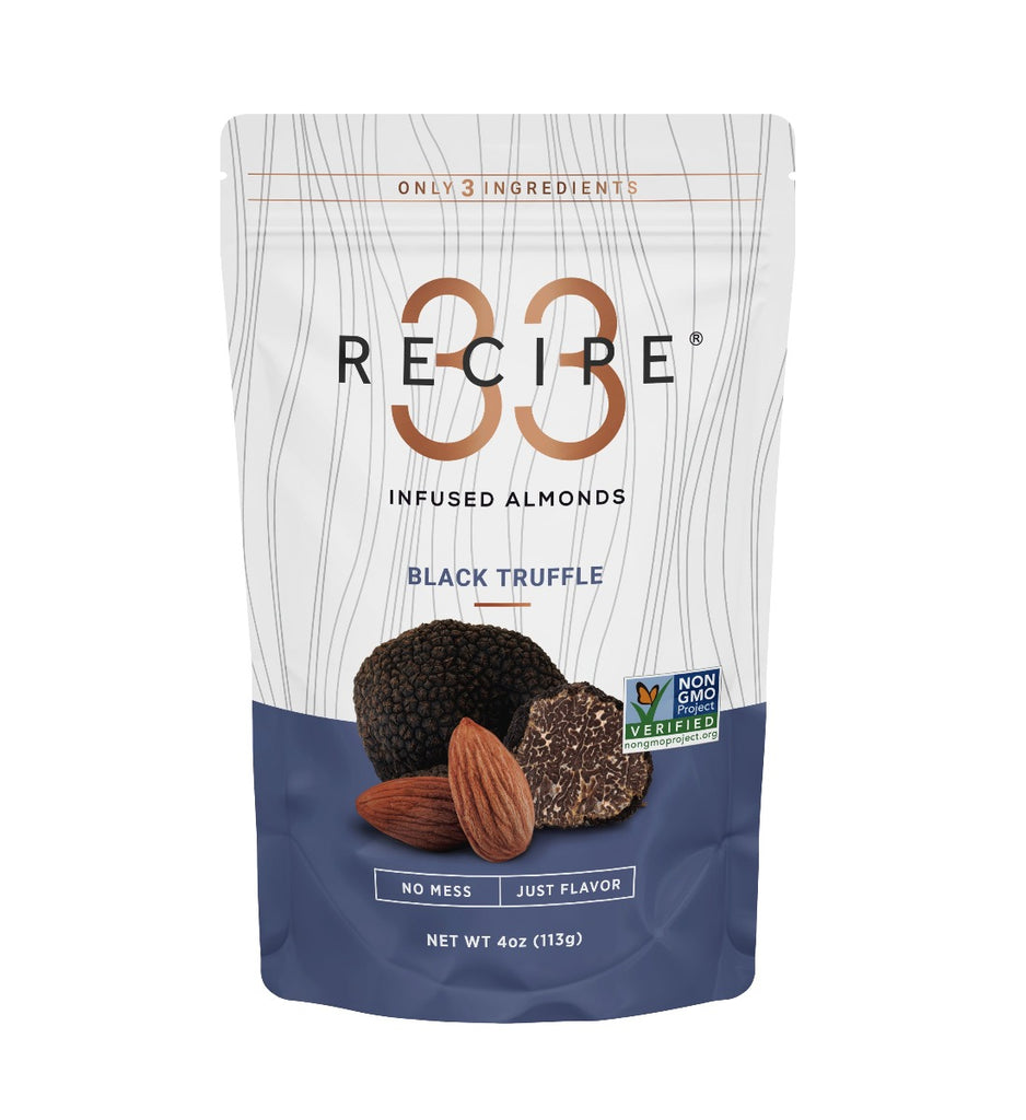 RECIPE 33: Almonds Black Truffle Inf, 4 oz