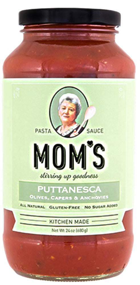 MOM'S: Pasta Sauce Puttanesca, 24 oz