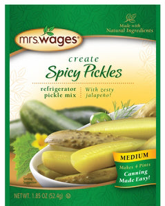 MRS WAGES: Spicy Pickle Mix, 6.5 oz