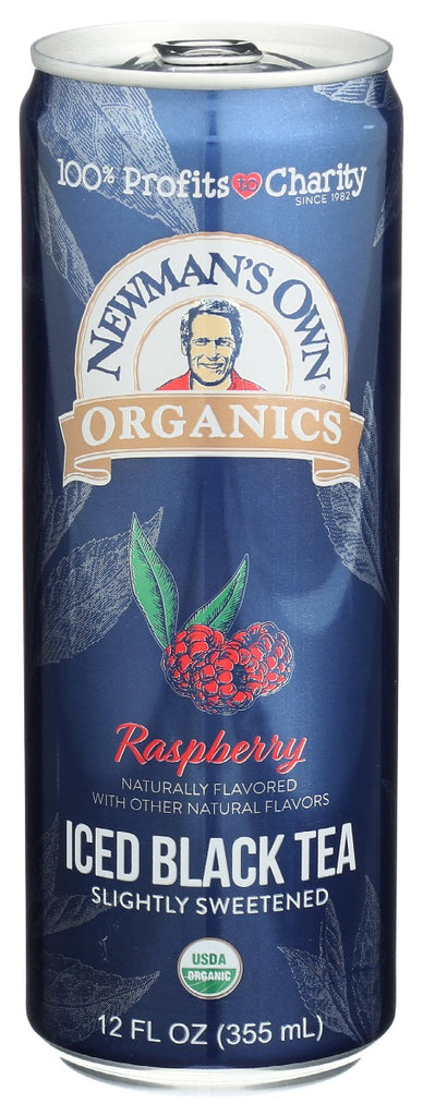 NEWMANS OWN ORGANICS: Raspberry Iced Black Tea, 12 fo