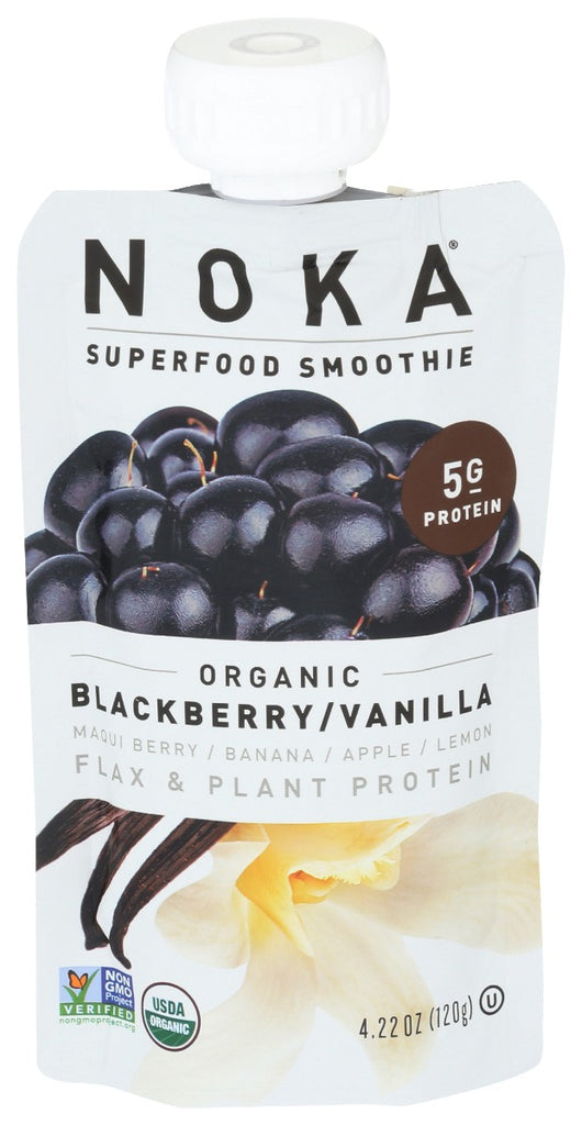 NOKA: Blackberry Vanilla Smoothie, 4.22 oz