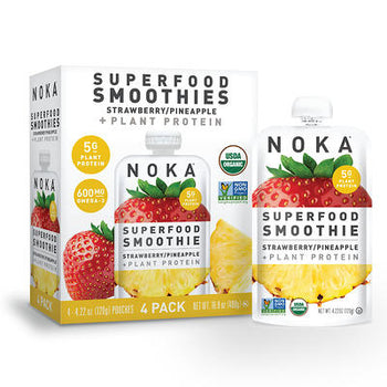 NOKA: Strawberry Pineapple Smoothie, 4 pc