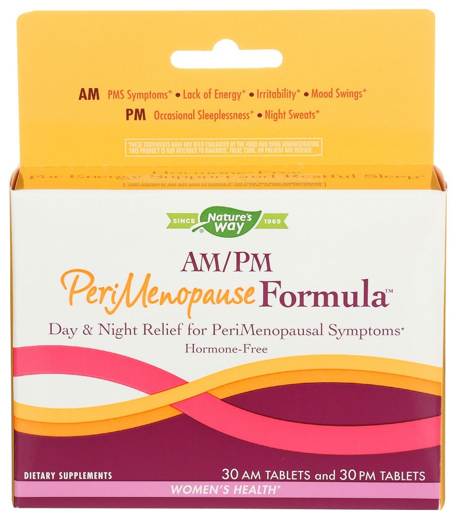 NATURES WAY: Am Pm Perimenopause Formula, 60 tb