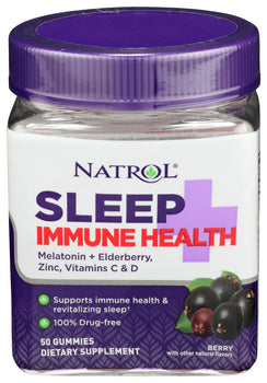 NATROL: Sleep Immune Gummy, 50 pc