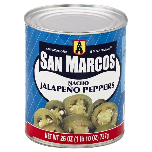 SAN MARCOS: Nacho Jalapeno Peppers, 26 oz