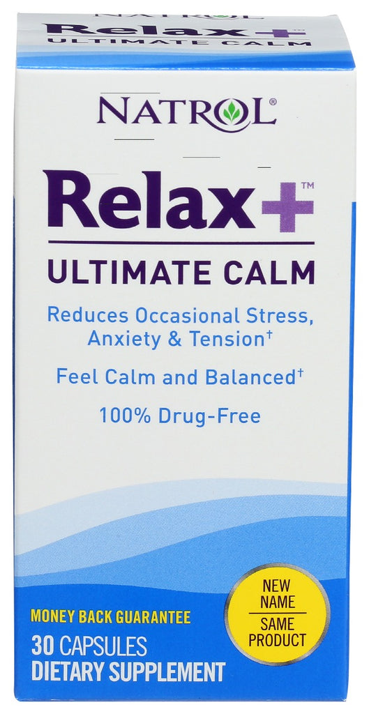 NATROL: RelaxPlus Ultimate Calm Mood and Stress, 30 cp