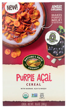 NATURES PATH: Purple Acai Cereal, 10.6 oz