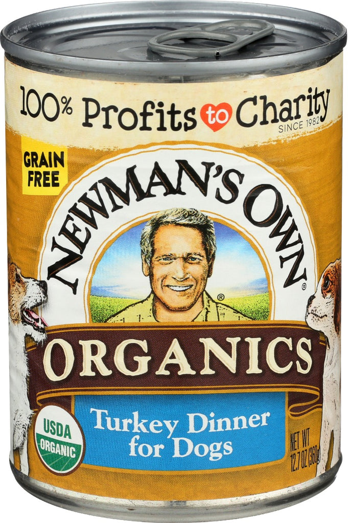 NEWMANS OWN ORGANIC: Turkey Dinner For Dogs, 12.7 oz