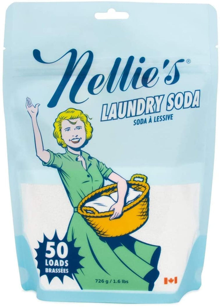 NELLIES ALL NATURAL: Laundry Soda 50 Loads, 1.6 lb