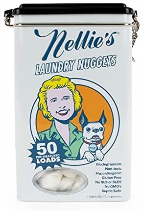 NELLIES ALL NATURAL: Laundry Nuggets 50 Loads, 2.1 lb