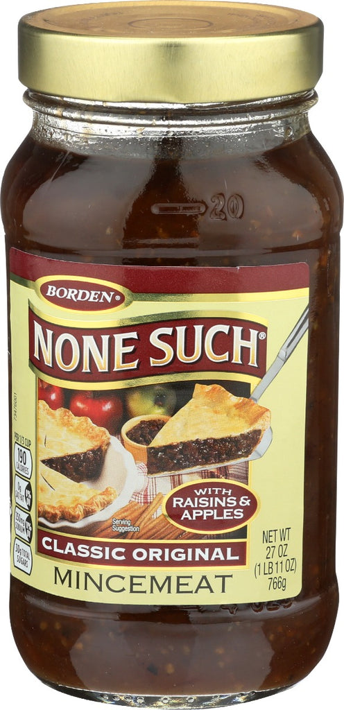 NONE SUCH: Classic Original Mincemeat, 27 oz