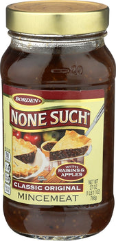 NONE SUCH: Classic Original Mincemeat, 27 oz