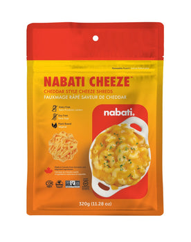 NABATI: Cheddar Style Cheeze Shreds, 11.28 oz