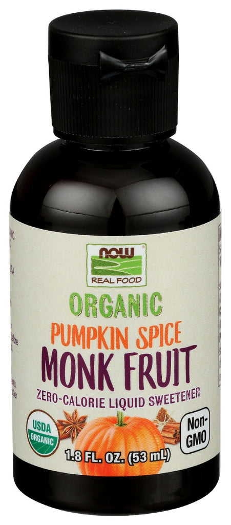 NOW: Organic Pumpkin Spice Monk Fruit, 1.8 oz