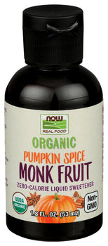 NOW: Organic Pumpkin Spice Monk Fruit, 1.8 oz