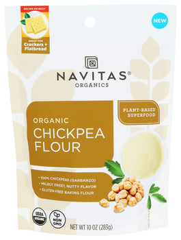 NAVITAS: Organic Chickpea Flour, 7 oz