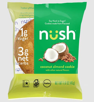 NUSH: Coconut Almond Cookie Bar, 1.6 oz