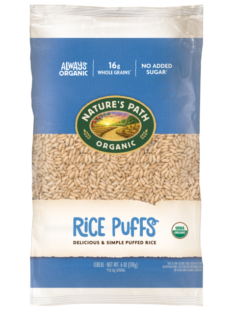 NATURES PATH: Rice Puffs Cereal Organic, 6 oz