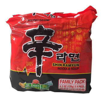 NONG SHIM: Noodle Ramyun Blocks, 16.9 oz