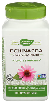 NATURES WAY: Echinacea Purpurea Herb, 180 cp