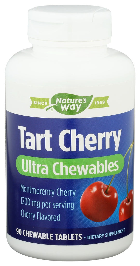 NATURES WAY: Tart Cherry Ultra Chewables, 90 tb