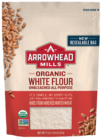 ARROWHEAD MILLS: Flour Bread Unbleached, 5 lb