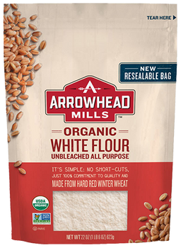 ARROWHEAD MILLS: Flour Bread Unbleached, 5 lb