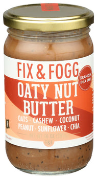 FIX & FOGG: Oaty Nut Butter, 10 oz