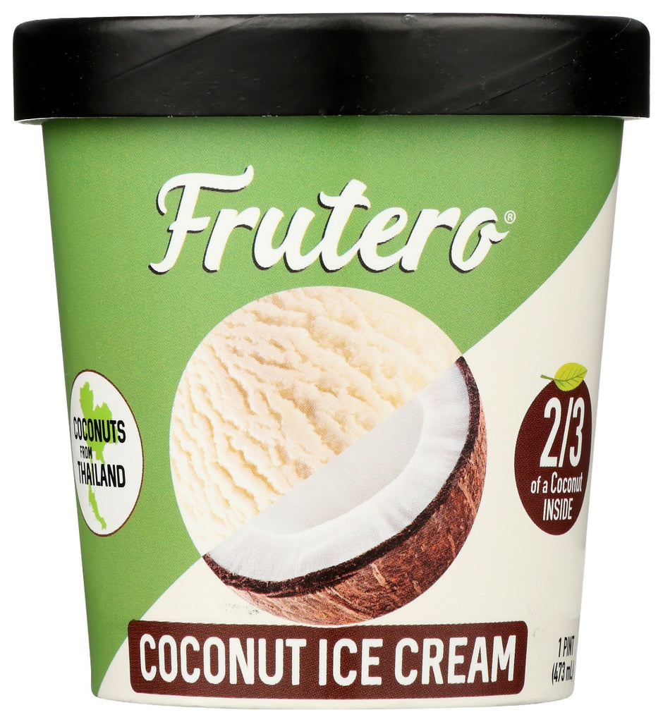 FRUTERO ICE CREAM: Coconut Ice Cream, 1 pt