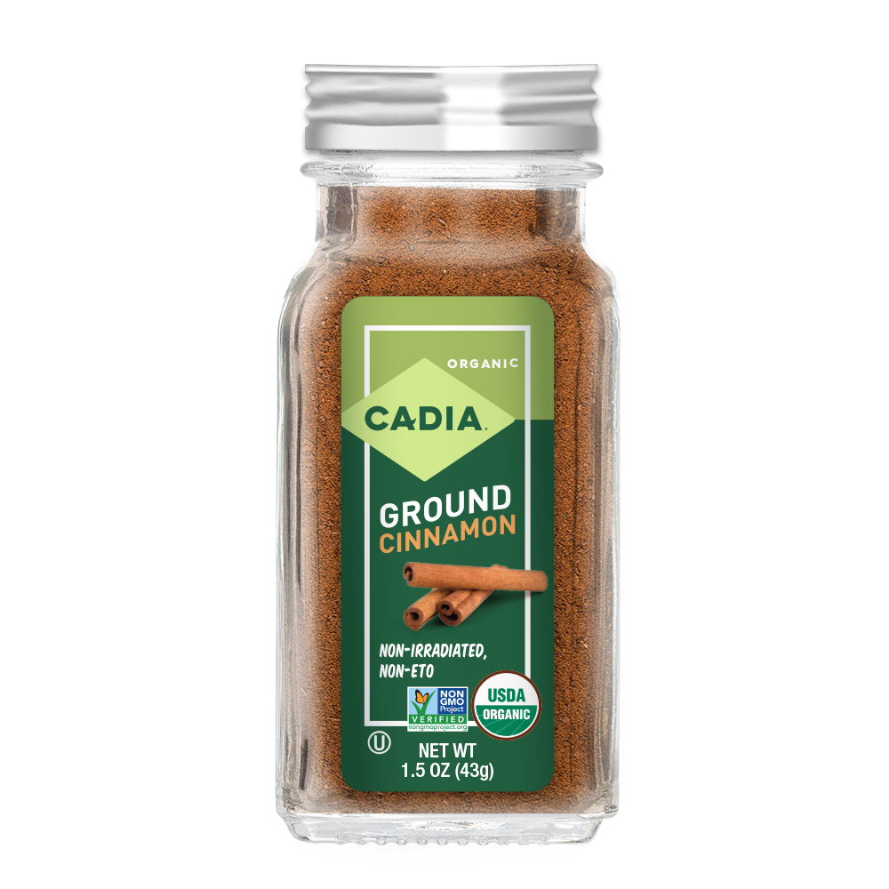 CADIA: Organic Ground Cinnamon, 1.5 oz