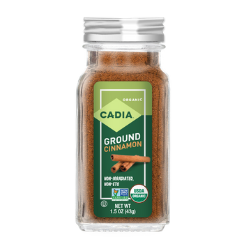 CADIA: Organic Ground Cinnamon, 1.5 oz