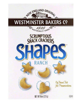 OLDE CAPE COD: Scrumptious Shapes Snack Crackers Ranch, 8 oz