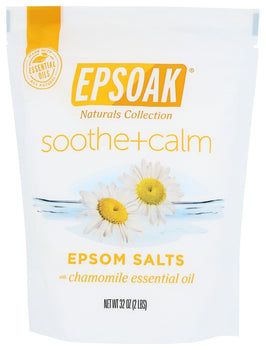 EPSOAK: Soothe Plus Calm Epsom Salts Bath Salt, 2 lb