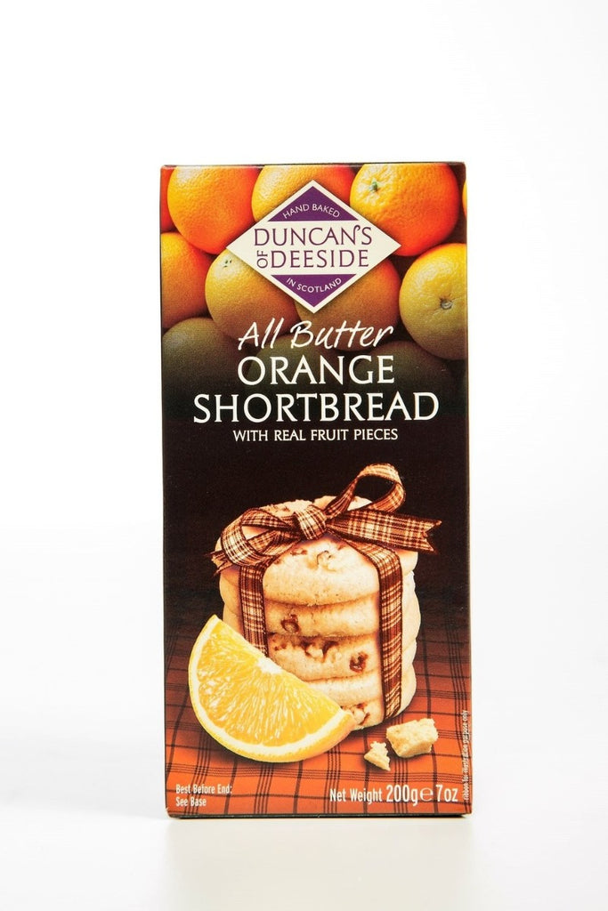 DUNCAN: All Butter Orange Shortbread, 7.3 oz