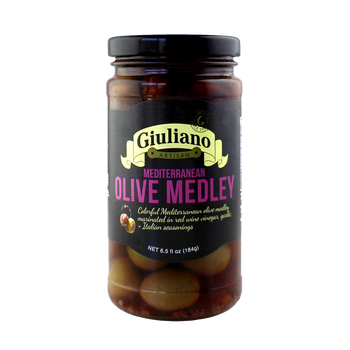 GIULIANO: Mediterranean Olive Medley, 6.5 oz