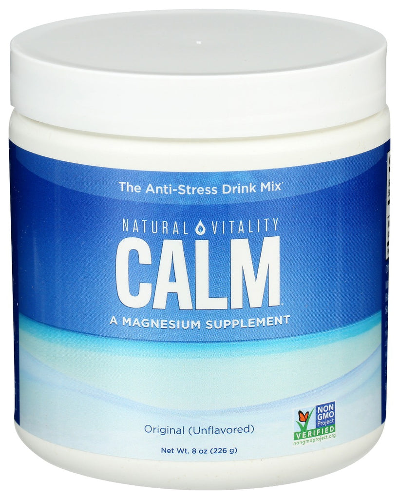 NATURAL VITALITY: Calm Original Unflavored, 8 oz