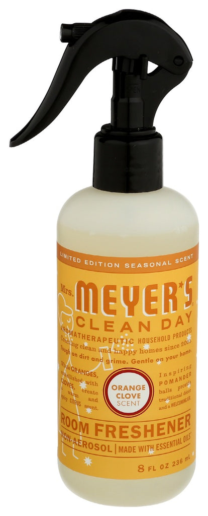 MRS MEYERS CLEAN DAY: Orange Clove Room Freshener, 8 oz