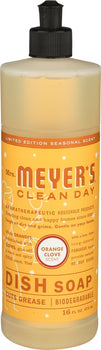 MRS MEYERS CLEAN DAY: Orange Clove Dish Soap, 16 fo