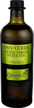 CARAPELLI: Oro Verde Extra Virgin Olive Oil First Cold Pressed, 500 ml