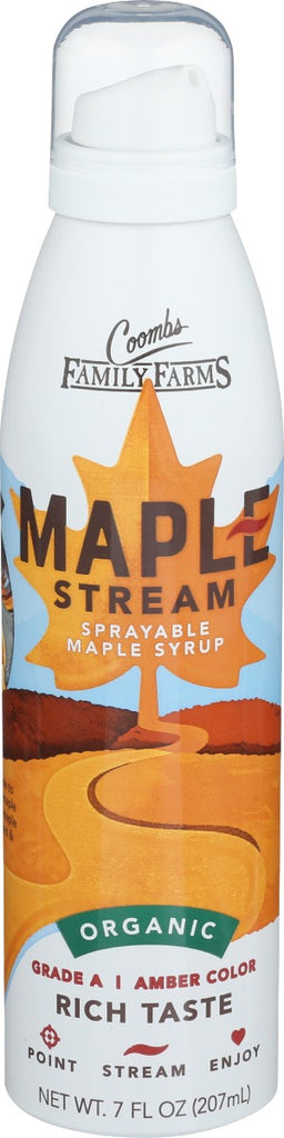 COOMBS FAMILY FARMS: Maple Stream Organic Maple Amber, 7 oz