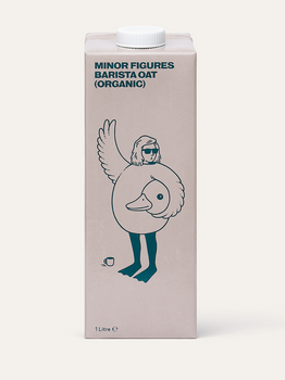 MINOR FIGURES: Barista Standard Organic Oat Milk, 33.8 oz