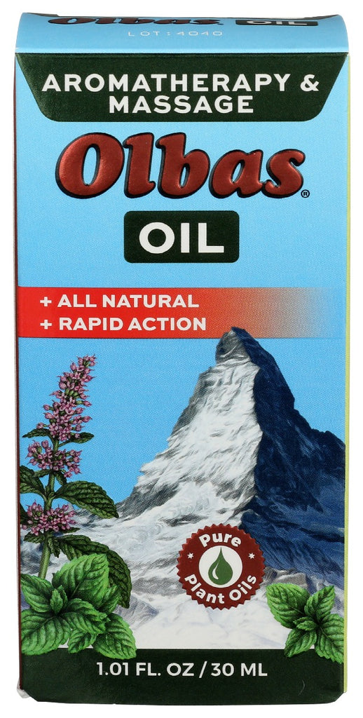 OLBAS: Aromatherapy And Massage Oil, 1.01 fo