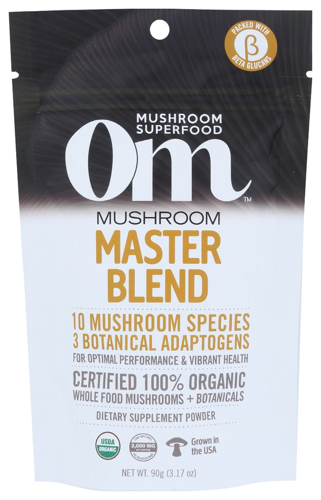 OM MUSHROOMS: Mushroom Master Blend, 3.2 oz