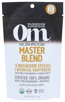 OM MUSHROOMS: Mushroom Master Blend, 3.2 oz