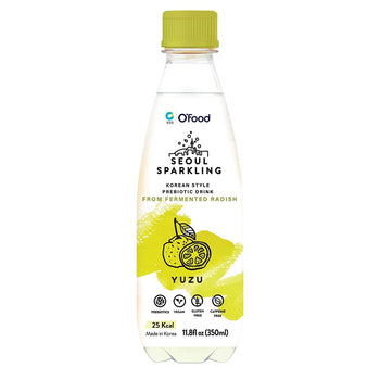 OFOOD: Seoul Sparkling Yuzu Water, 11.8 oz